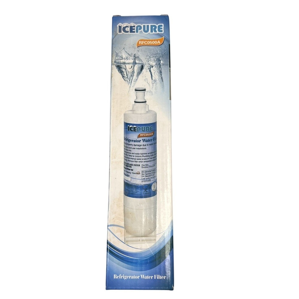 ICEPURE RFC0500A Refrigerator Water Filter Replacement for Maytag‎ Kenmore NSF42